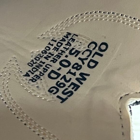 Old West Women's Brown Leather Cowboy Western Boots Size 5 D - Picture 7 of 8